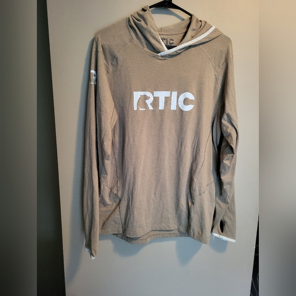 Men RTic Outdoors Pull Over Tshirt Size Small - Picture 2 of 6